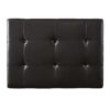 Chatham - Ottoman With Drawer Leather Storage Solution - Dark Coffee - Image 10