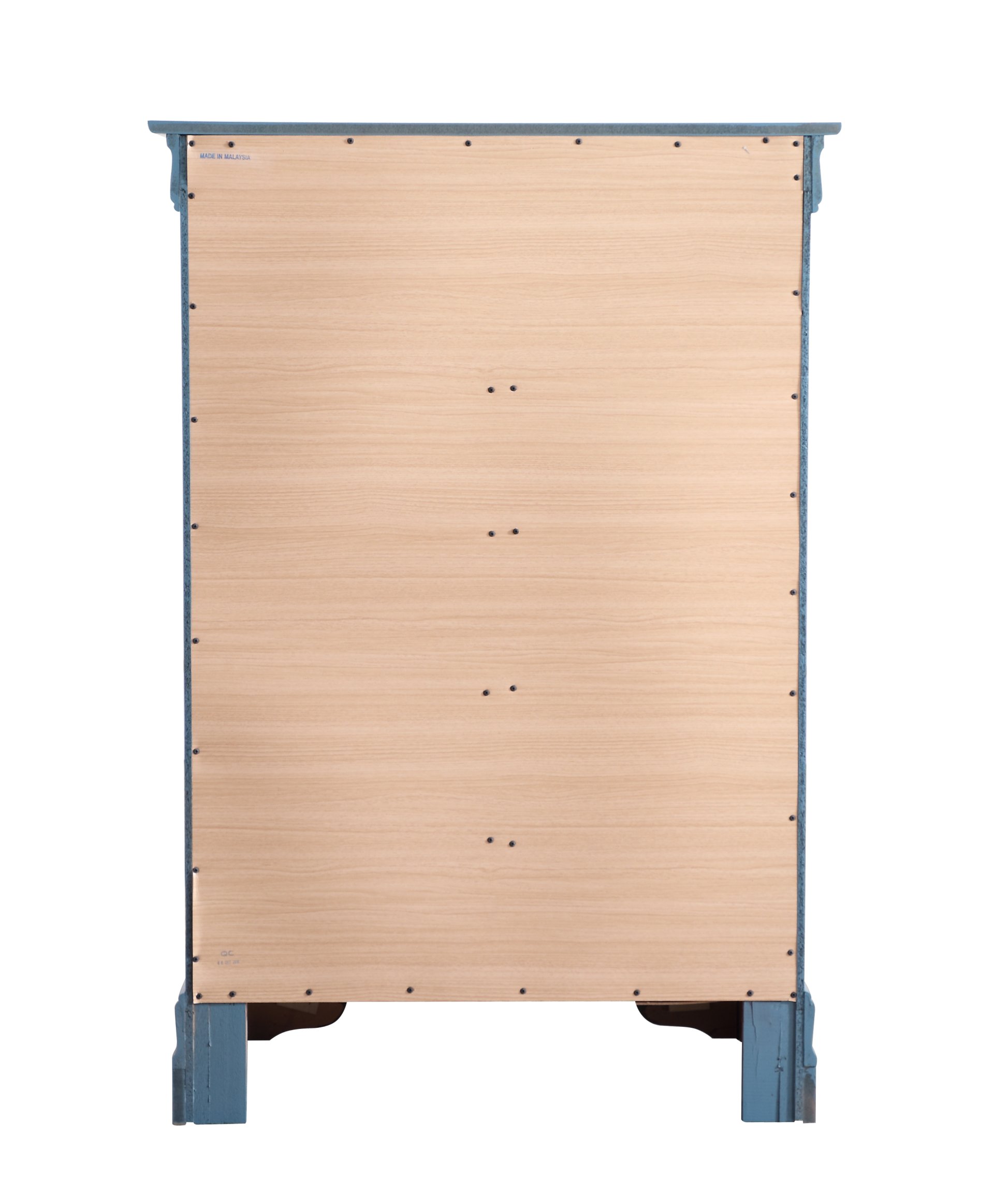 Traditional Style Storage Chest - Teal - Image 3