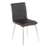 Mason - Contemporary Dining / Chair With Swivel (Set of 2) - Walnut / Black - Image 3