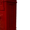 Mailboxes Residential Large Capacity Letter Box With Outdoor Rainproof Design Aluminium - Red - Image 15