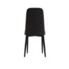 Modern Dining Chair (Set of 2) With Cushions And Metal Legs - Beige / Black - Image 10
