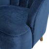 Accent Chair, Club Armchair, Modern Reading Chair - Antique Navy Blue - Image 11