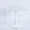 Special Dining Table, MDF Dining Table, Kitchen Table - White - Image 8