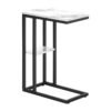 Accent Table C - Shaped, Contemporary And Modern - White - Image 4