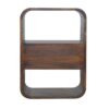 Curved Edge Nightstand - Chestnut - Image 21