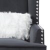 Elegant Traditional Accent Chair - Black - Image 6