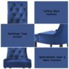 Farren - Velvet Weathered Side Chair (Set of 2) - Blue - Image 7