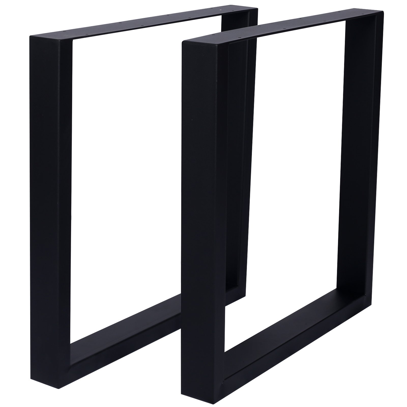 Square Table Legs 28X28", Wide Metal Table Legs, Heavy Duty Steel Desk Legs Table Leg Dining Table Legs Coffee Desk Leg (Set of 2) - Black - Image 10