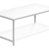 Table, Rectangular, Contemporary Convenient Design - White - Image 2