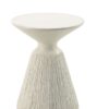 Duane - Fiber Concrete Accent Table - White - Image 2