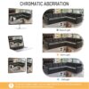 L-Shaped Sofa Couch With Pull Out Bed With Nailhead Trim & Rolled Arm, Sectional Couches, For Living Room - Dark Gray - Image 6
