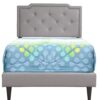Deb - Twin Bed - Light Gray - Image 2