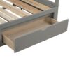 Daybed With Trundle And Two Storage Drawers, Sofa Bed For Bedroom Living Room - Gray - Image 6