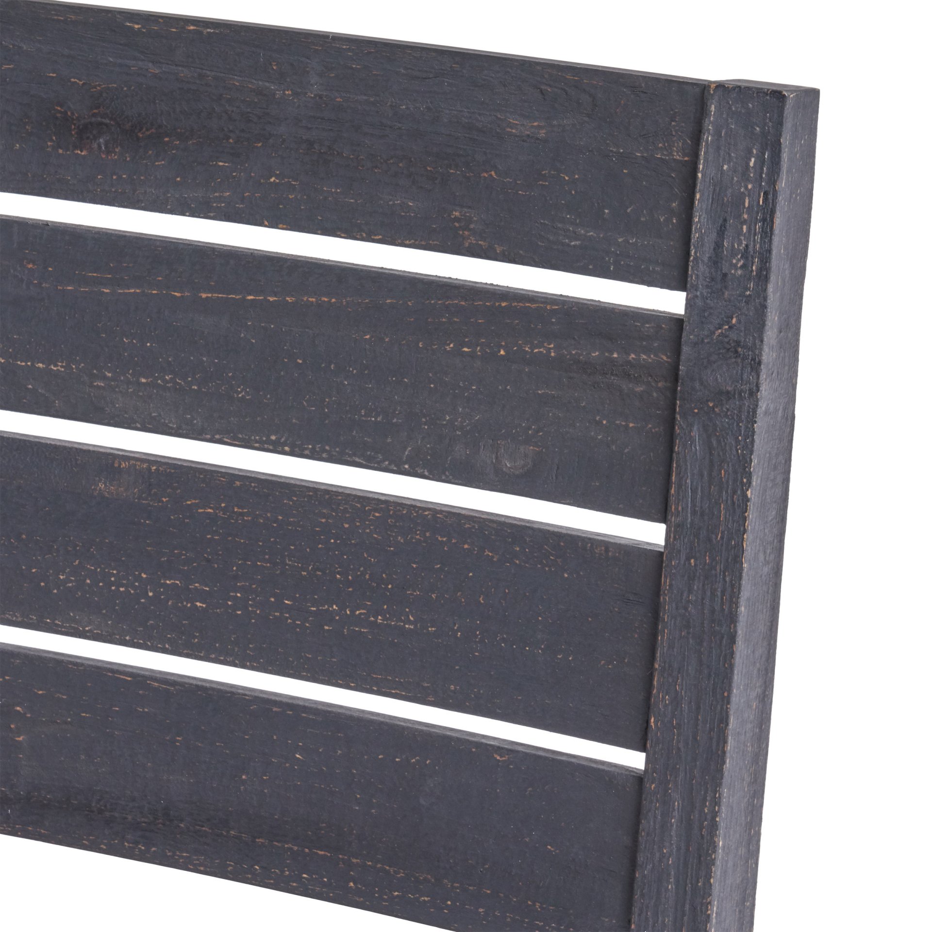 Outdoor 6 Seater Dining Set With Bench - Dark Gray / Light Gray - Image 8