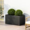 Outdoor Planter, Durable - Black - Image 2