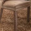 Nikki - Modern, High-End Tufted Solid Wood Contemporary Velvet Upholstered Dining Chair With Wood Legs Nailhead Trim (Set of 2) - Khaki - Image 8