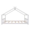Full Size Classic House Bed - White - Image 12