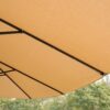 15 X 9 Ft Large Double Sided Rectangular Outdoor Twin Patio Market Umbrella With Light And Base - Taupe - Image 10