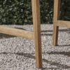 Outdoor Weather Resistant Acacia Wood Adirondack Dining Chairs Set (Set of 2) - Natural - Image 12