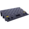 Heavy Duty Plastic 4" High Portable Automotive Curb Ramp For Cars & Wheelchairs Interlocking Design - Black - Image 7