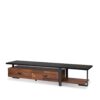 Elling - TV Stand - Walnut / Black - Image 2