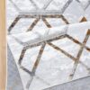 Nova - 2'7" X 7' Polypropylene Area Rug - Multi / White - Image 2