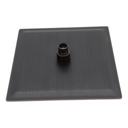 Elegant 16" Square Rainfall Shower Head, Wall / Ceiling Mounted, Oil Rubbed Bronze, Stainless Steel - Oil-Rubbed Bronze