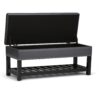 Lomond - Storage Ottoman Bench - Stone Gray - Image 2