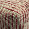 Zoey - Woven Cube Pouf - Maroon - Image 2