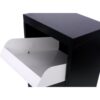 Package Delivery Box, Galvanized Steel Parcel Mailbox With Code Lock & Mounting Hardware, For Outdoor Porch, Curbside - White / Black - Image 11