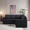 Sectional Sofa Bed - Black - Image 8
