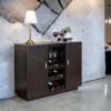 Hazen - Wine Cabinet II - Espresso - Image 6