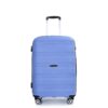 Hardshell Suitcase Spinner Wheels Pp Luggage Sets Lightweight Durable Suitcase With Tsa Lock, 3 Piece Set (20/24/28) - Purplish Blue - Image 8