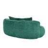 High Back Bean Bag Sofa Lounger For Adults And Kids, Indoor & Outdoor, Durable - Emerald - Image 21