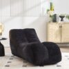 Creative Bean Bag Sofa Chair With High Quality Sponge Filling - Black - Image 7