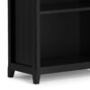 Acadian - 5 Shelf Bookcase - Black - Image 6
