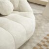 High Back Bean Bag Sofa Couch For Adults And Kids, Comfortable Lounger, Indoor & Outdoor Use - White - Image 16