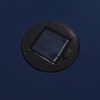 Modern Iron Solar Side Table With Built Light - Dark Blue - Image 12