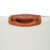 Hardshell Luggage Sets 3 Piece Carry - On Suitcase Double Spinner Wheels With Tsa Lock - White - Image 21