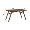 Kaela - 7 Pieces Dining Room Set - Walnut / Light Gray - Image 9