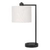 Lighting, Table Lamp, USB Port Included, Modern - Black / Cream - Image 2