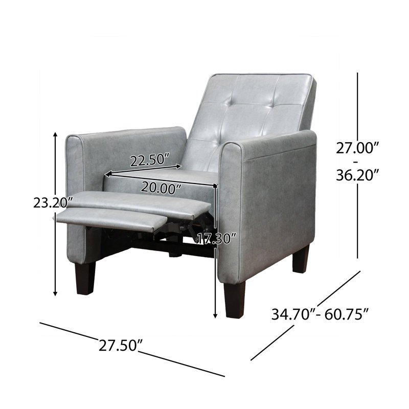 Jameson - Recliner - Dark Gray - Image 6