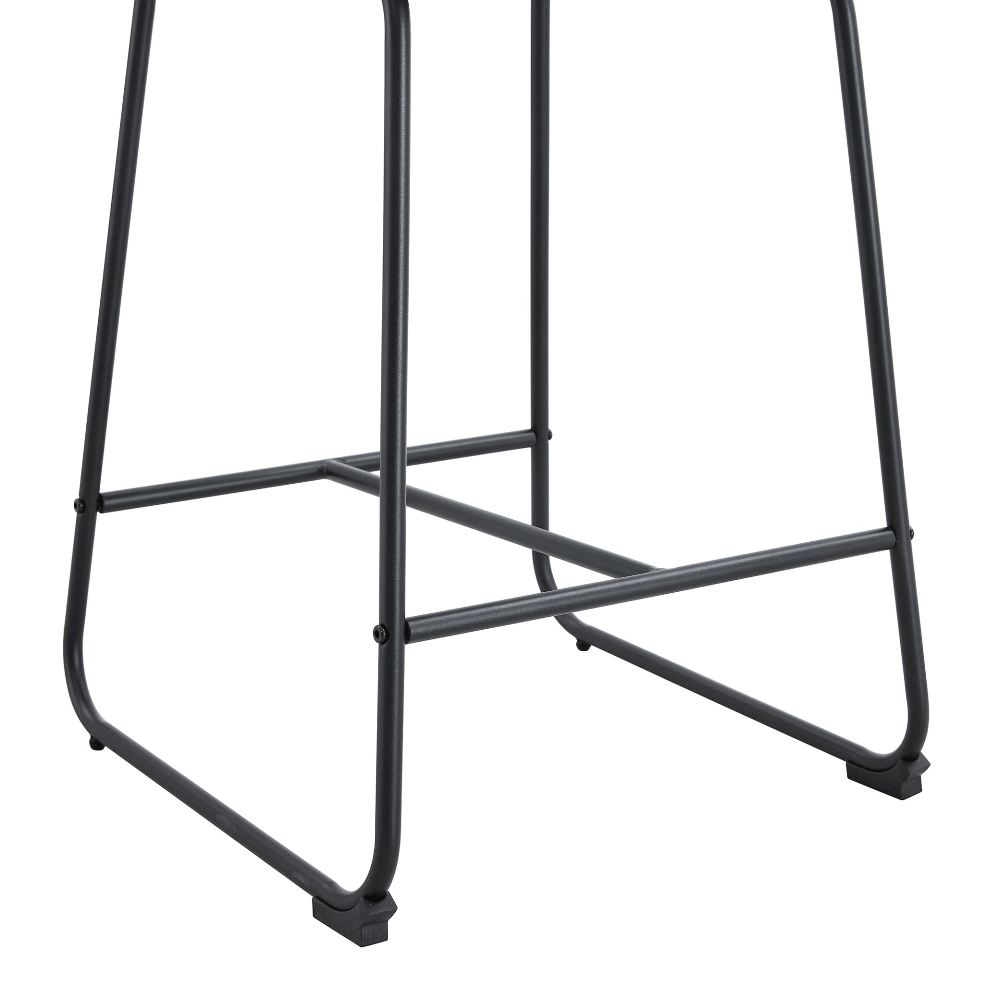 (Set of 2) Retro Bar Chairs, Comfortable Stools Suitable For Industrial And Vintage Style Settings - Brown - Image 18