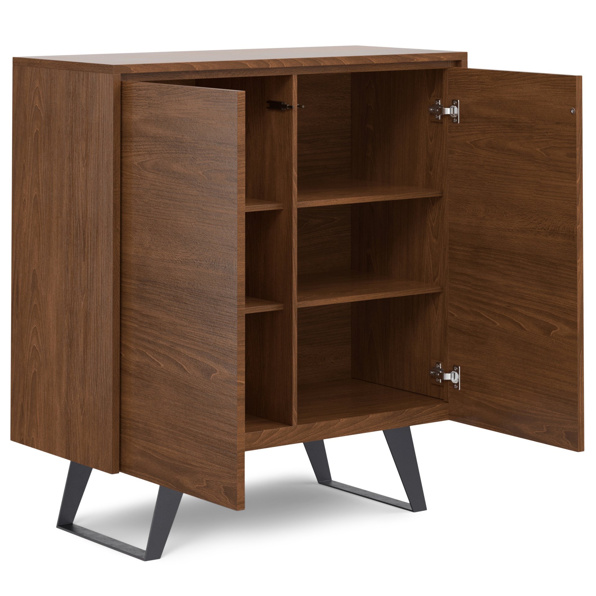 Lowry - Medium Storage Cabinet - Walnut Veneer - Image 7