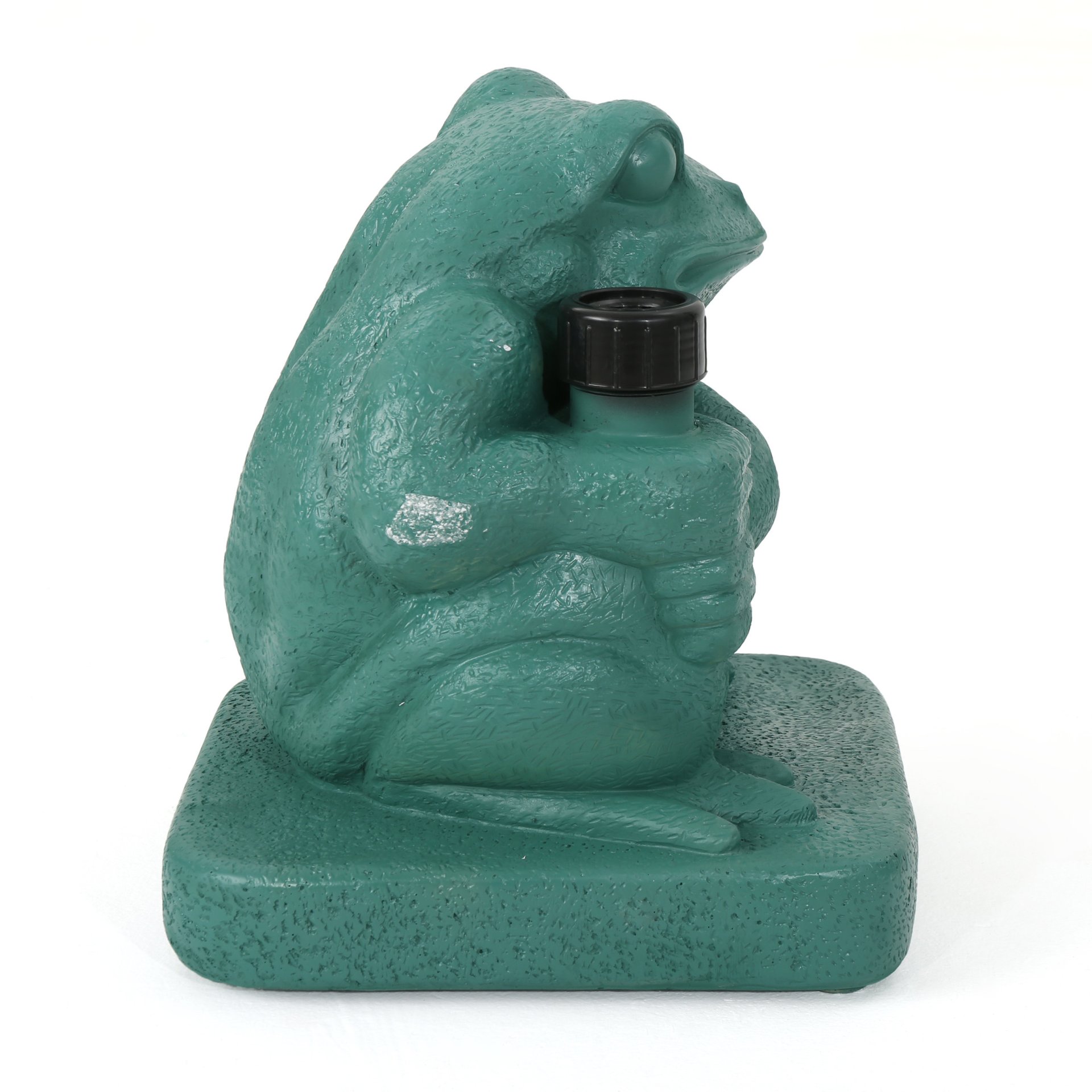 Whimsical - Frog Neptune Umbrella Base Concrete - Green - Image 13