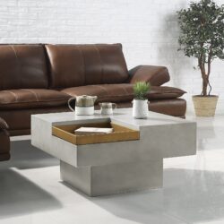 Kailano - Weathered Table - Gray