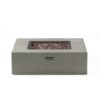 Contemporary 50, 000 Btu Square Fire Table With Clean Lines - Light Gray - Image 11