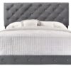 Full Bed With Storage Transitional - Gray - Image 2