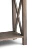 Kitchener - Console Sofa Table - Distressed Gray - Image 3