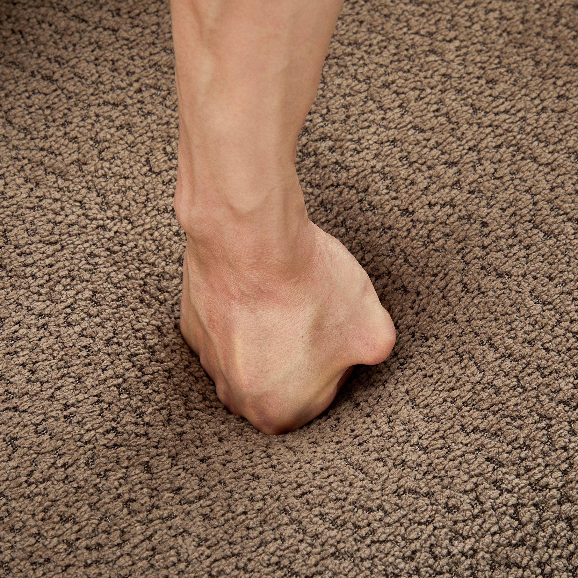 Chenille Upholstered 360° Swivel Chair With Throw Pillow, Accent Chair Sofa For Living Room And Office - Dark Brown - Image 19